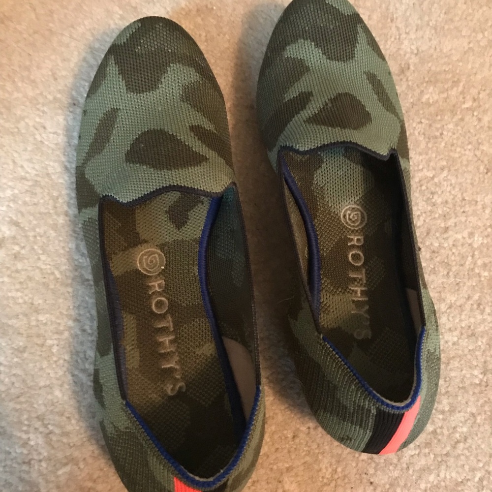 Rothy’s camo flats